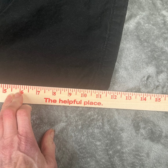 Jordan Craig Mens Black Cotton Cargo Shorts Style 4454 Size 34 Utility Gorpcore - Picture 8 of 8